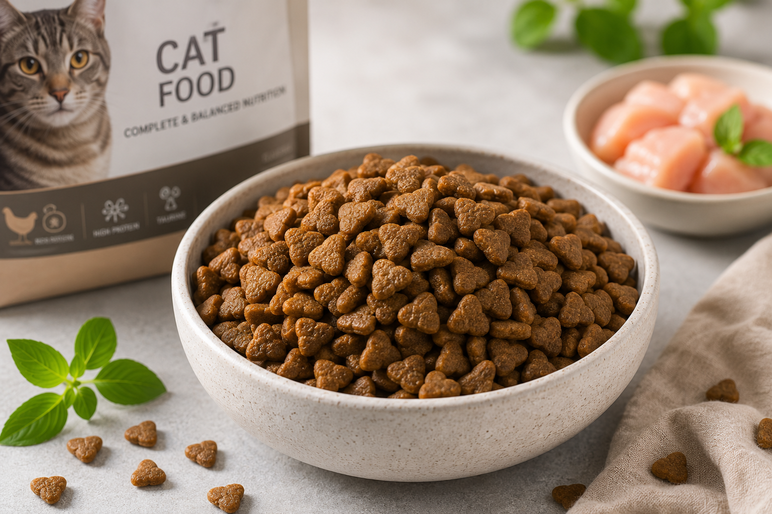 Cat food