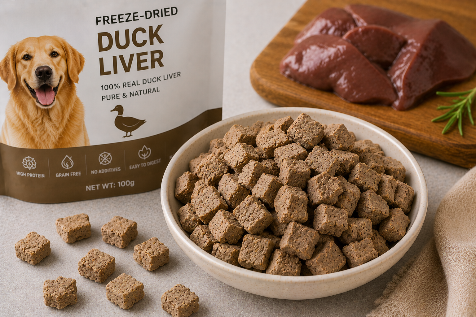 Duck liver