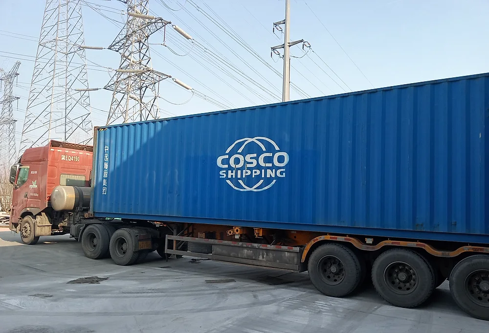 Export container loading